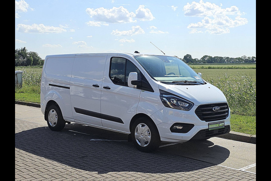 Ford Transit Custom 340 2.0 TDCI L2H1 Trend L2H1 2x Schuifdeur Airco Trekhaak Navi PDC Achterdeuren Cruise Control Euro6 131 PK