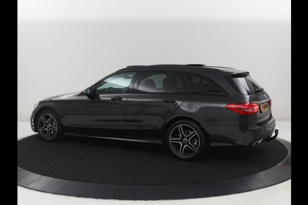 Mercedes-Benz C-Klasse Estate 180 Business Solution AMG | Panoramadak | Trekhaak | Leder/alcantara | Stoelverwarming | Virtual dashboard | Camera | Park assist | Carplay | Full LED