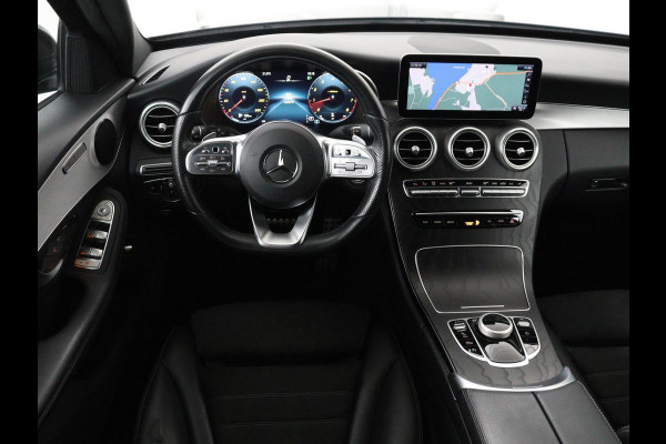 Mercedes-Benz C-Klasse Estate 180 Business Solution AMG | Panoramadak | Trekhaak | Leder/alcantara | Stoelverwarming | Virtual dashboard | Camera | Park assist | Carplay | Full LED