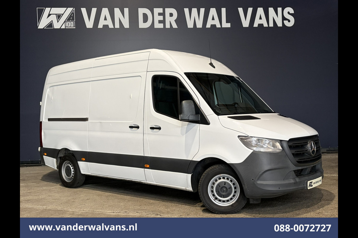 Mercedes-Benz Sprinter 315 CDI 150pk L2H2 Euro6 Airco | Camera | Apple Carplay | Android Auto Parkeersensoren, 270 Graden Achterdeuren, Bijrijdersbank