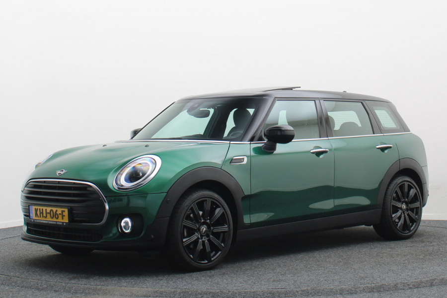 MINI Clubman 1.5 Cooper Automaat Knights Bridge Edition Leer, Panoramadak, Apple Carplay, Virtual Cockpit, LED, Cruise, Camera, 18''