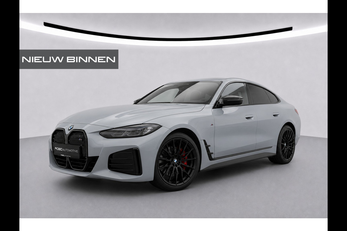 BMW i4 eDrive40 High Executive 84 kWh M Sport | Panoramadak | Stoelverwarming | Stuurverwarming | Harman Kardon | Adaptive Cruise Control | Laser LED | 360 Camera | Keyless | Navigatie | Head-Up Display |  Ambiance Verlichting |