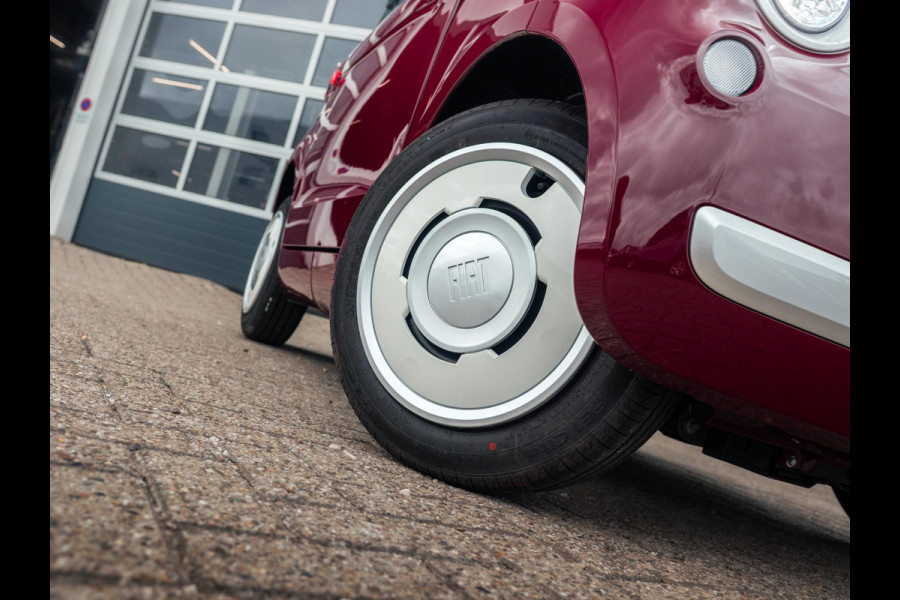 Fiat TOPOLINO Speciale | Uniek | Burgundy Red | Leder Amaretto