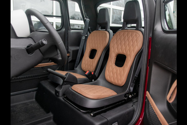 Fiat TOPOLINO Speciale | Uniek | Burgundy Red | Leder Amaretto
