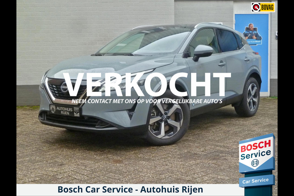 Nissan QASHQAI 1.5 e-Power N-Connecta 190PK|Panodak|360-Camera|Adaptive-Cruise|Keyless-Entry/Go|Blindspot