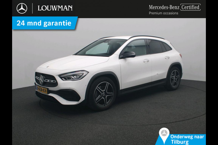 Mercedes-Benz GLA 180 AMG Line Premium | Night Pakket | Ledkoplampen | Parkeerpakket met achteruitrijcamera | Sfeerverlichting. Inclusief 24 maanden Mercedes-Benz Certified garantie voor Europa.