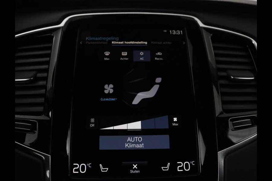 Volvo XC90 2.0 T8 Recharge AWD Inscription Exclusive | SOH 90.1% | Panoramadak | Head-up | Stoelkoeling | Harman/Kardon | 360 camera | Adaptive cruise | Kristal | Carplay | Memory | Stuur/stoel verwarming