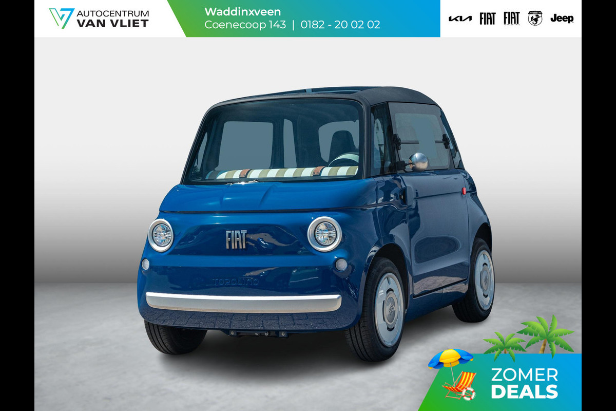 Fiat TOPOLINO Speciale | Uniek | Sapphire Blue | Leder LT Stone Beige