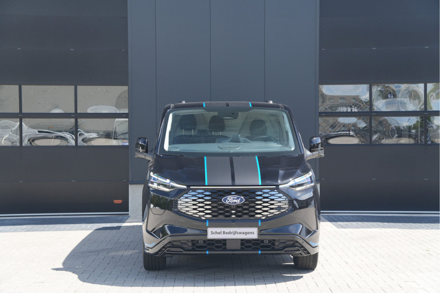 Ford E-Transit Custom 340 L2H1 Sport 71 kWh 218pk - ACC - B&O - Navi - Stoel/Stuurverwarming - 360 Camera - Blindspot - Rijklaar