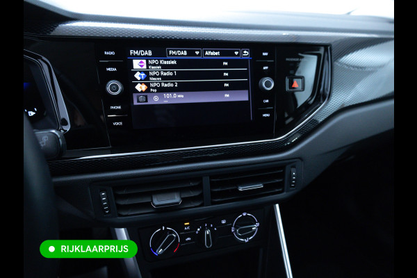 Volkswagen Polo 1.0 TSI Business Edition Automaat | Camera | Cruise | PDC V+A | Airco | App-connect Privacy glas, Grootlicht assistent, Digitaal dashboard, 15 inch LMV