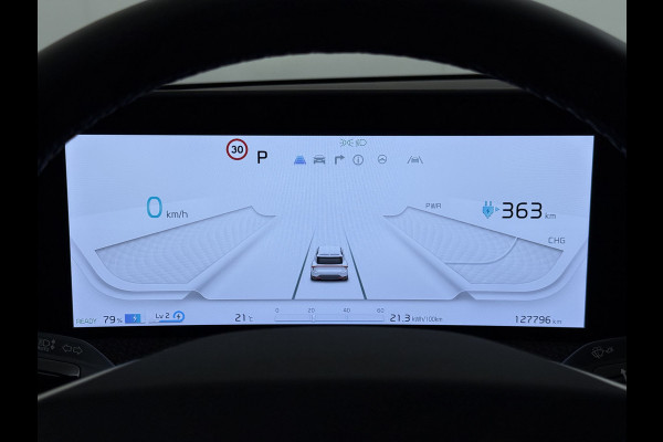 Kia Ev6 Plus Long Range 77.4kWh Trekhaak Leer+Ventilatie+Verwarming Camera Adap.Cruise Warmtepomp Meridian®-Audio Stuur+Achterbankverwar SOH 100% Elek.Achterklep Apple Carplay Android Privacy Glas Pdc Lmv Led DAB 1.600KG Trekgewicht Dealeronderhouden