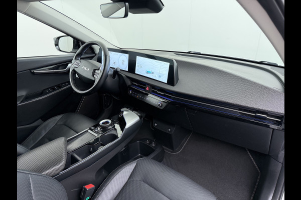 Kia Ev6 Plus Long Range 77.4kWh Trekhaak Leer+Ventilatie+Verwarming Camera Adap.Cruise Warmtepomp Meridian®-Audio Stuur+Achterbankverwar SOH 100% Elek.Achterklep Apple Carplay Android Privacy Glas Pdc Lmv Led DAB 1.600KG Trekgewicht Dealeronderhouden