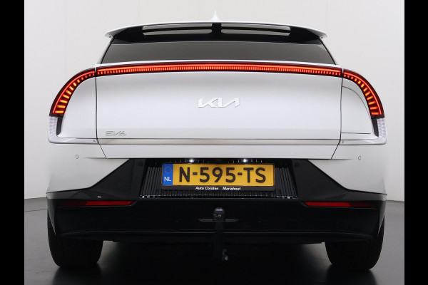 Kia Ev6 Plus Long Range 77.4kWh Trekhaak Leer+Ventilatie+Verwarming Camera Adap.Cruise Warmtepomp Meridian®-Audio Stuur+Achterbankverwar SOH 100% Elek.Achterklep Apple Carplay Android Privacy Glas Pdc Lmv Led DAB 1.600KG Trekgewicht Dealeronderhouden