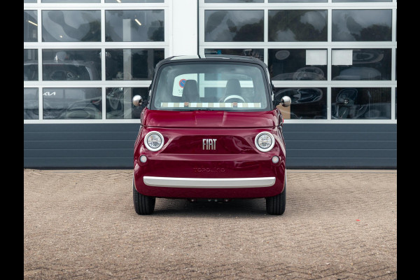 Fiat TOPOLINO Speciale | Uniek | Burgundy Red | Leder Amaretto