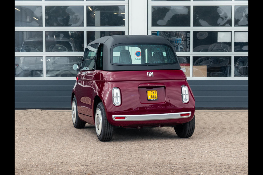 Fiat TOPOLINO Speciale | Uniek | Burgundy Red | Leder Amaretto