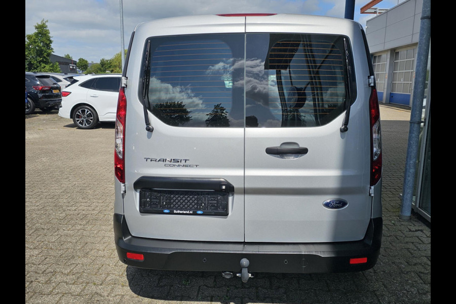 Ford Transit Connect 1.5 EcoBlue L2 Trend 7.260 KM! | Trekhaak | Dubbele Schuifdeur | Navigatie | Achteruitrijcamera | Ramen achter