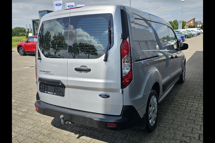 Ford Transit Connect 1.5 EcoBlue L2 Trend 7.260 KM! | Trekhaak | Dubbele Schuifdeur | Navigatie | Achteruitrijcamera | Ramen achter