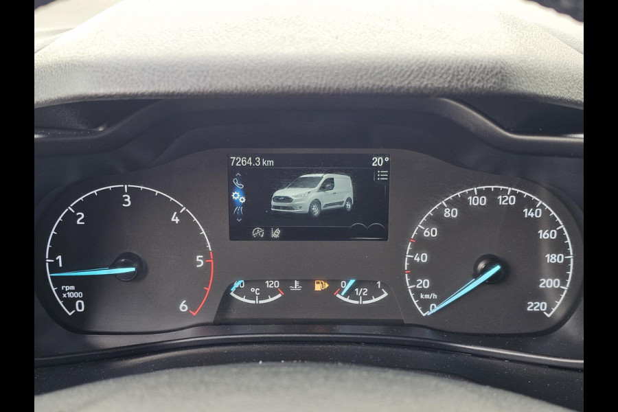 Ford Transit Connect 1.5 EcoBlue L2 Trend 7.260 KM! | Trekhaak | Dubbele Schuifdeur | Navigatie | Achteruitrijcamera | Ramen achter