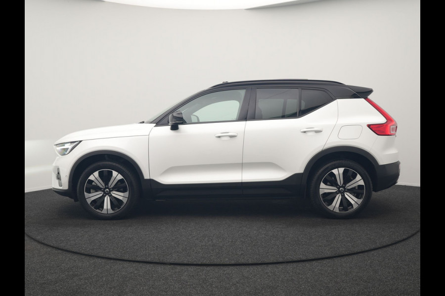 Volvo XC40 Recharge Ultimate 69 kWh 232pk Dealer O.H | Panodak | 360 Camera | Adaptive Cruise | Harman / Kardon | Alcantara Sportstoelen Memory & Verwarmd | BLIS | Keyless | Apple Carplay | Pilot Assist | Stuurverwarming | Google Assistant & Maps | Navigatie | DAB | 19"L.M |