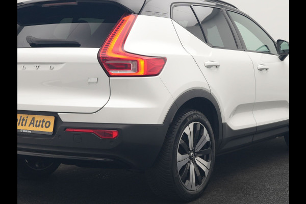 Volvo XC40 Recharge Ultimate 69 kWh 232pk Dealer O.H | Panodak | 360 Camera | Adaptive Cruise | Harman / Kardon | Alcantara Sportstoelen Memory & Verwarmd | BLIS | Keyless | Apple Carplay | Pilot Assist | Stuurverwarming | Google Assistant & Maps | Navigatie | DAB | 19"L.M |
