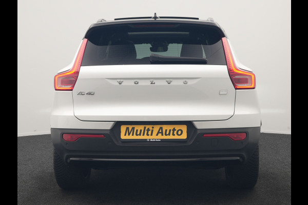 Volvo XC40 Recharge Ultimate 69 kWh 232pk Dealer O.H | Panodak | 360 Camera | Adaptive Cruise | Harman / Kardon | Alcantara Sportstoelen Memory & Verwarmd | BLIS | Keyless | Apple Carplay | Pilot Assist | Stuurverwarming | Google Assistant & Maps | Navigatie | DAB | 19"L.M |