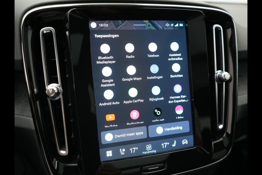 Volvo XC40 Recharge Ultimate 69 kWh 232pk Dealer O.H | Panodak | 360 Camera | Adaptive Cruise | Harman / Kardon | Alcantara Sportstoelen Memory & Verwarmd | BLIS | Keyless | Apple Carplay | Pilot Assist | Stuurverwarming | Google Assistant & Maps | Navigatie | DAB | 19"L.M |