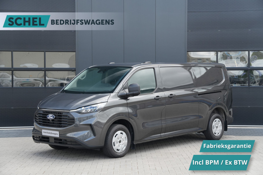 Ford Transit Custom 320 2.0 TDCI L2H1 Trend 136pk - INCLUSIEF BPM - 2x Schuif - Achterklep - LED - Carplay - Stoelverwarming - Rijklaar