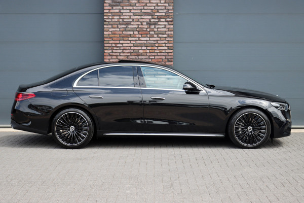 Mercedes-Benz E-Klasse 450 d 4MATIC AMG Line | Hyperscreen | Luchtvering | Achterasbesturing | Standkachel | Nappa Leder | Stoelventilatie | Trekhaak | Distronic+ | HUD | Massage | 3D-Display |
