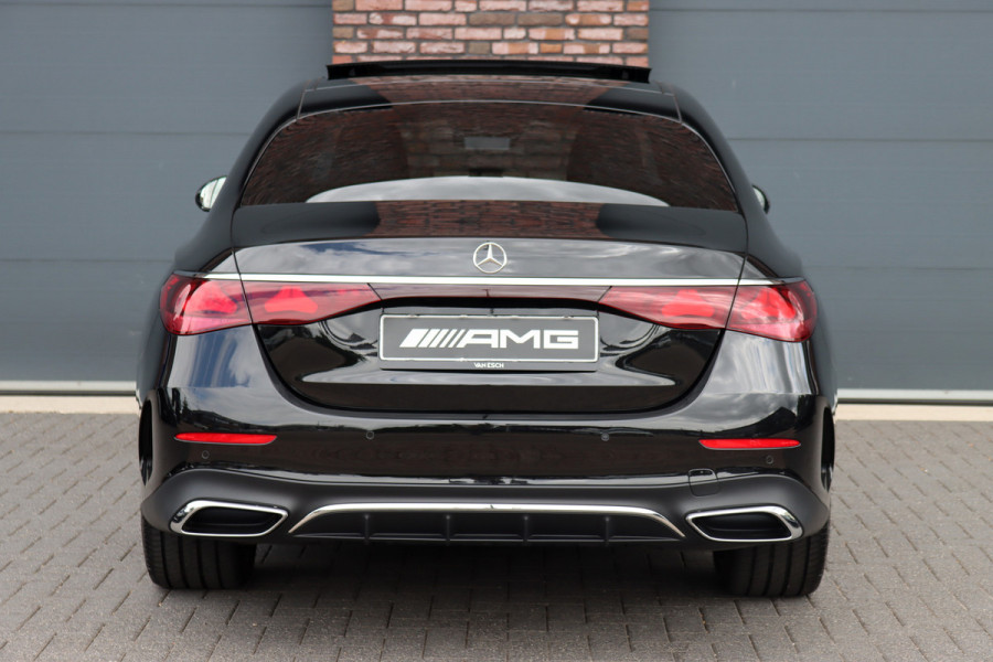 Mercedes-Benz E-Klasse 450 d 4MATIC AMG Line | Hyperscreen | Luchtvering | Achterasbesturing | Standkachel | Nappa Leder | Stoelventilatie | Trekhaak | Distronic+ | HUD | Massage | 3D-Display |