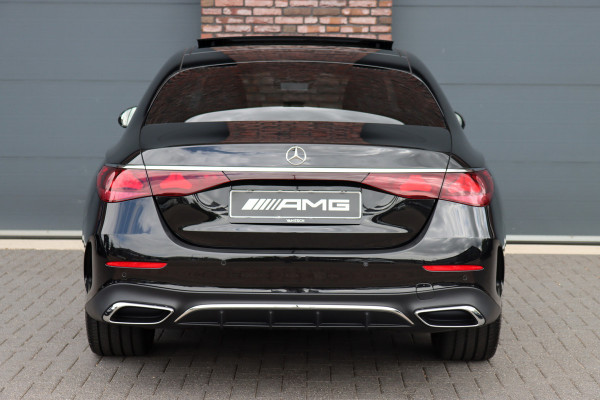 Mercedes-Benz E-Klasse 450 d 4MATIC AMG Line | Hyperscreen | Luchtvering | Achterasbesturing | Standkachel | Nappa Leder | Stoelventilatie | Trekhaak | Distronic+ | HUD | Massage | 3D-Display |