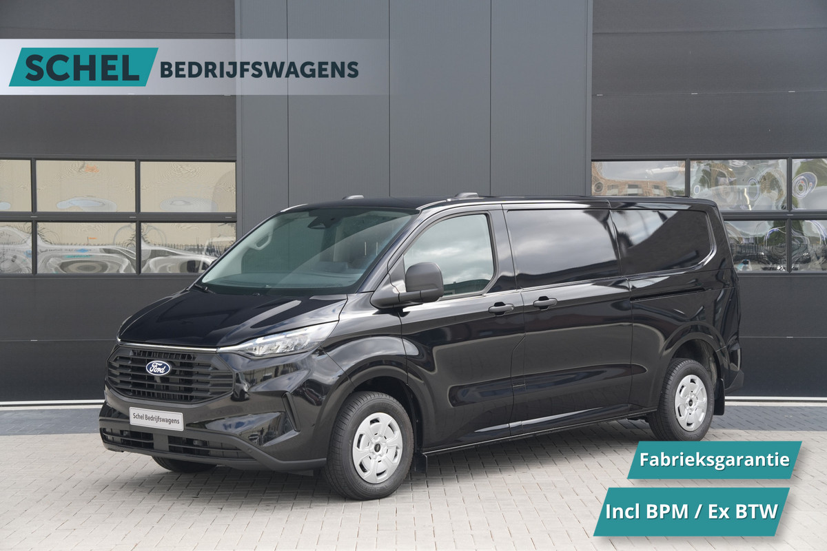 Ford Transit Custom 320 2.0 TDCI L2H1 Trend 136pk - INCLUSIEF BPM - 2x Schuif - Achterklep - LED - Carplay - Stoelverwarming - Rijklaar