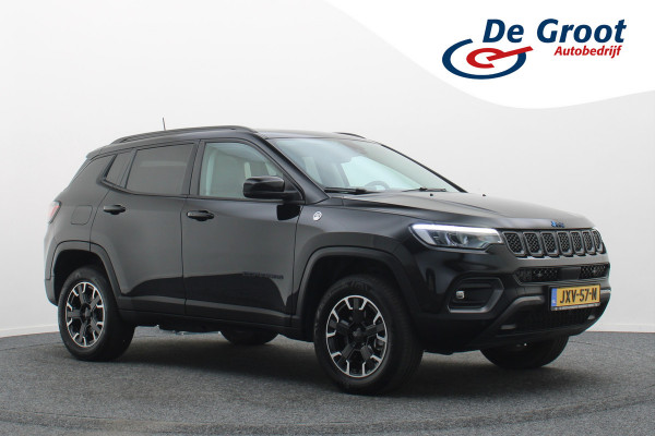 Jeep Compass 4xe 240 Plug-in Hybrid Electric Trailhawk Panoramadak, ACC, Camera, Apple Carplay, Virtual Cockpit, Climate, 17''