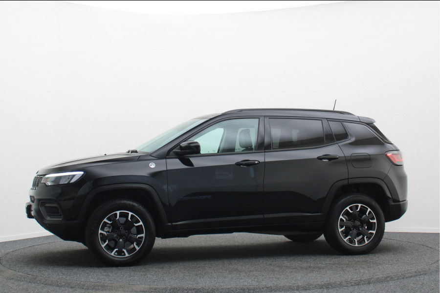 Jeep Compass 4xe 240 Plug-in Hybrid Electric Trailhawk Panoramadak, ACC, Camera, Apple Carplay, Virtual Cockpit, Climate, 17''