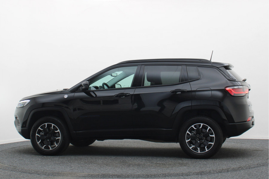 Jeep Compass 4xe 240 Plug-in Hybrid Electric Trailhawk Panoramadak, ACC, Camera, Apple Carplay, Virtual Cockpit, Climate, 17''