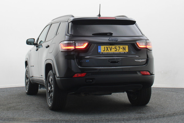 Jeep Compass 4xe 240 Plug-in Hybrid Electric Trailhawk Panoramadak, ACC, Camera, Apple Carplay, Virtual Cockpit, Climate, 17''