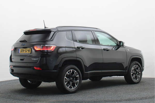 Jeep Compass 4xe 240 Plug-in Hybrid Electric Trailhawk Panoramadak, ACC, Camera, Apple Carplay, Virtual Cockpit, Climate, 17''