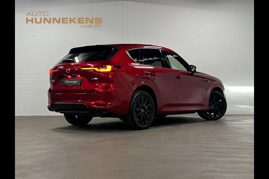 Mazda CX-60 2.5 e-SkyActiv PHEV Homura Plus Open dak | Adapt. Cruise | Stoelventilatie | Stuur-/Stoelverwarming | 360 camera | Head-up | Carplay | Bose sound | Memory