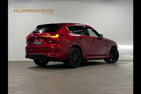 Mazda CX-60 2.5 e-SkyActiv PHEV Homura Plus Open dak | Adapt. Cruise | Stoelventilatie | Stuur-/Stoelverwarming | 360 camera | Head-up | Carplay | Bose sound | Memory