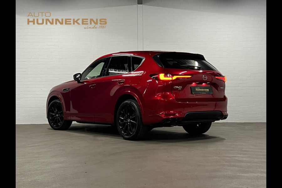 Mazda CX-60 2.5 e-SkyActiv PHEV Homura Plus Open dak | Adapt. Cruise | Stoelventilatie | Stuur-/Stoelverwarming | 360 camera | Head-up | Carplay | Bose sound | Memory