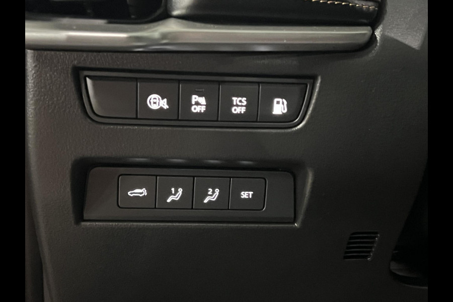 Mazda CX-60 2.5 e-SkyActiv PHEV Homura Plus Open dak | Adapt. Cruise | Stoelventilatie | Stuur-/Stoelverwarming | 360 camera | Head-up | Carplay | Bose sound | Memory