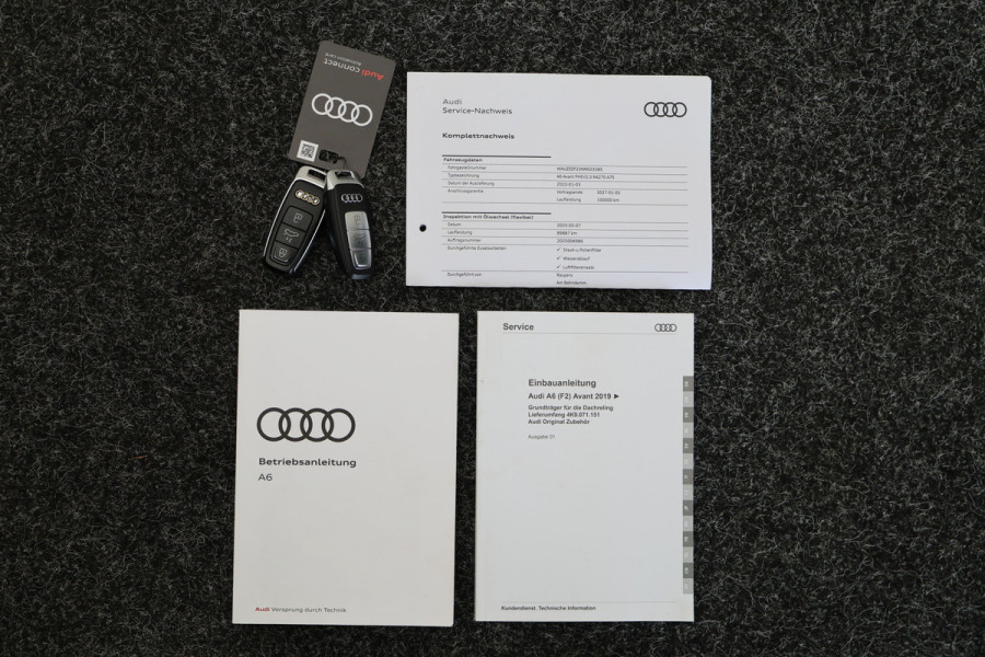 Audi A6 Avant 55 TFSI e quattro Pro Line S Competition Panoramadak, Memory, Leer, Camera, Trekhaak, 20"