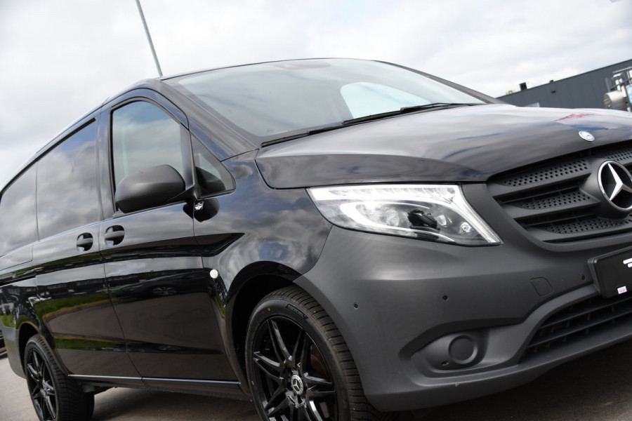 Mercedes-Benz Vito 116 CDI L2 Black Edition Cruise, Carplay, LED, 164pk, Sensoren, Multimedia, Automaat, NAVI, Uniek!