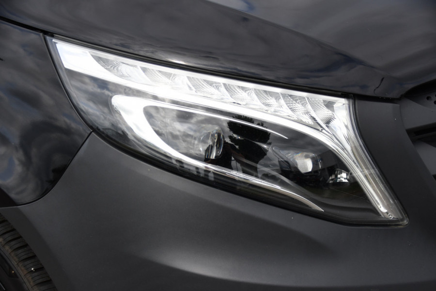 Mercedes-Benz Vito 116 CDI L2 Black Edition Cruise, Carplay, LED, 164pk, Sensoren, Multimedia, Automaat, NAVI, Uniek!