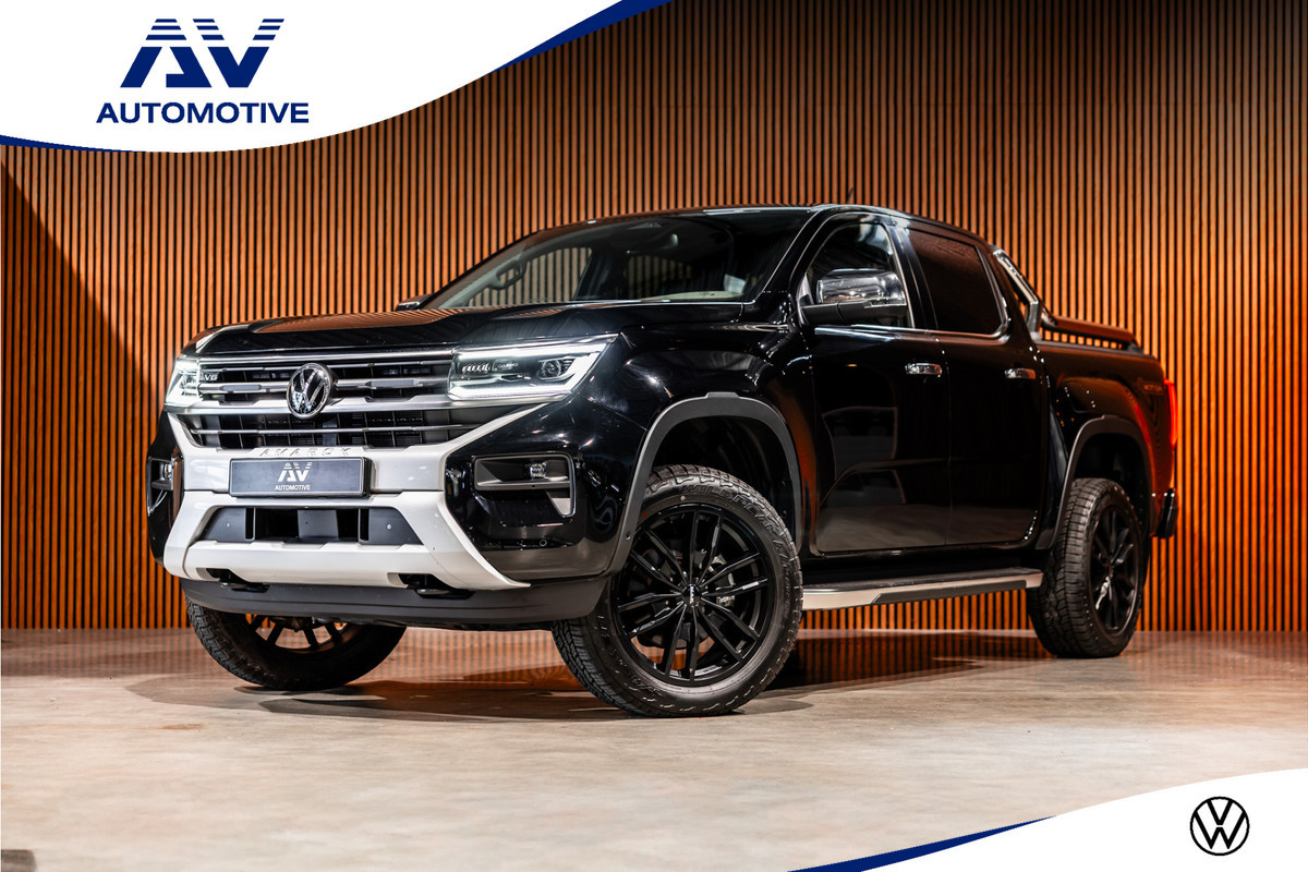 Volkswagen Amarok 3.0 TDI 4Motion | ACC | Side Assist | 360 Camera | Trekhaak | Harman Kardon | 20'' velgen | Grijs kenteken | CarPlay | Lederen bekleding | Navigatie | Elek stoelen | LED Koplampen | Nieuwe APK