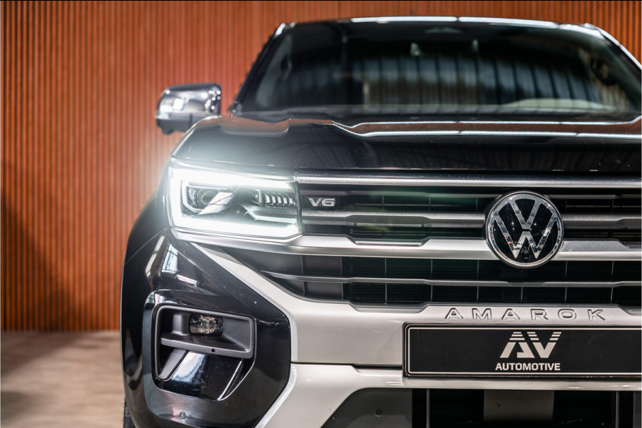 Volkswagen Amarok 3.0 TDI 4Motion | ACC | Side Assist | 360 Camera | Trekhaak | Harman Kardon | 20'' velgen | Grijs kenteken | CarPlay | Lederen bekleding | Navigatie | Elek stoelen | LED Koplampen | Nieuwe APK