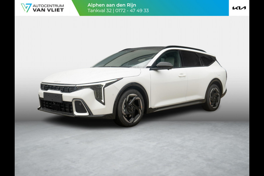 Kia K4 Sportswagon 1.0 T-GDi MHEV GT-PlusLine | Actieprijs* | OP VOORRAAD | Stoel en stuurverwarming | Schuifkanteldak | Navi. | Clima. | Adapt. Cruise. | Dodehoekcamera | Harman Kardon | Intelligente Parkeerassistentie | GT-Line Vegan Lederen Stoelbekleding | Parkeersensoren