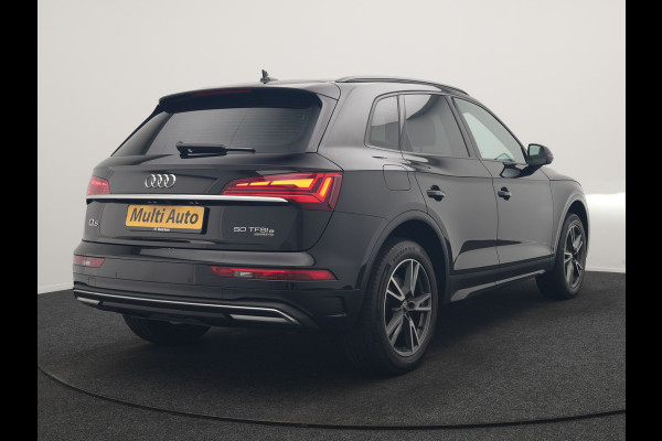 Audi Q5 50 TFSI e Advanced edition PHEV 300pk Dealer O.H | Trekhaak Af Fabriek | Head Up | Apple Carplay | Lederen Sportstoelen Verwarmd | Cruise Control | Virtual | Navigatie | DAB | 19"L.M | Plug In Hybrid |