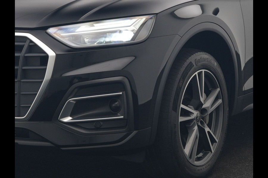 Audi Q5 50 TFSI e Advanced edition PHEV 300pk Dealer O.H | Trekhaak Af Fabriek | Head Up | Apple Carplay | Lederen Sportstoelen Verwarmd | Cruise Control | Virtual | Navigatie | DAB | 19"L.M | Plug In Hybrid |