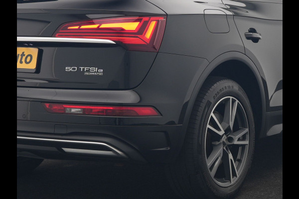 Audi Q5 50 TFSI e Advanced edition PHEV 300pk Dealer O.H | Trekhaak Af Fabriek | Head Up | Apple Carplay | Lederen Sportstoelen Verwarmd | Cruise Control | Virtual | Navigatie | DAB | 19"L.M | Plug In Hybrid |