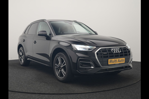 Audi Q5 50 TFSI e Advanced edition PHEV 300pk Dealer O.H | Trekhaak Af Fabriek | Head Up | Apple Carplay | Lederen Sportstoelen Verwarmd | Cruise Control | Virtual | Navigatie | DAB | 19"L.M | Plug In Hybrid |